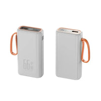 20000mAh Mini Power Bank 66W Fast Charging Power Bank Two-Way Portable External Battery Charger for IPhone Xiaomi Huawei Xiaomi