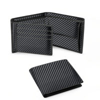 Wallets Mens Slim RFID Blocking with Coin Pocket  2 Banknote Compartments 10 Credit Card Holders Wallet for Men