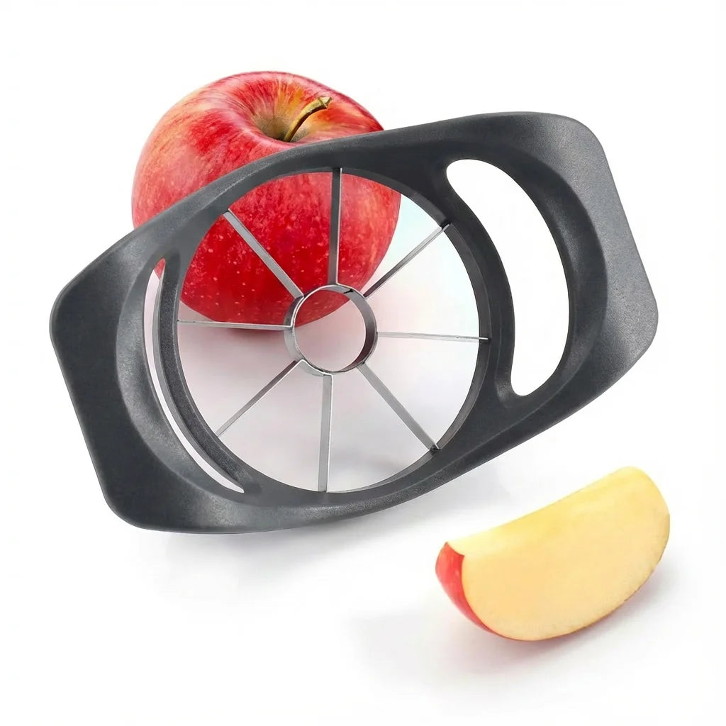 Multi-purpose Apple Corer & Slicer, Food-Grade Stainless Steel Cutter, Durable Fruit Tool for Kitchen