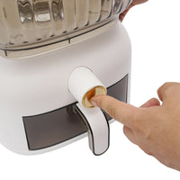 22Lbs Rice Dispenser,Large Sealed Grain Storage Container with Rice Cup Food Dispenser Kitchen Organizer for Rice, Beans, Grains