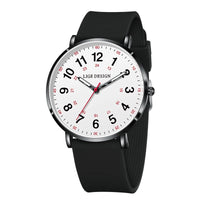 LIGE Luxury Silicone Strap Women's Wristwatch Digital Elegant Ladies Watches Fashion Simple Waterproof Quartz Watches for Woman