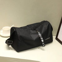 Portable Outdoor Fitness Gym Bags Multifunction Fashion Sport Gym Storage Bag 600D Nylon Adjustable Strap for Men Women