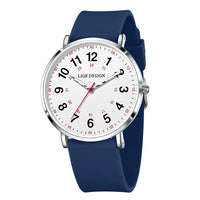 LIGE Luxury Silicone Strap Women's Wristwatch Digital Elegant Ladies Watches Fashion Simple Waterproof Quartz Watches for Woman