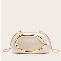 Fashion Women's Handbag Bride Metal Gold Women Luxury Evening Banquet Clutch Bag Shoulder Wedding Purse Party Crossbody Bag