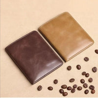 Vintage Leather Mini Wallets for Men RFID Card Holder Money Clip Slim Male  Purse Men's Wallet Bag 2026
