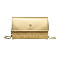 CH Fashion Women's Shoulder Bag with Letter Printing Design 2025 Festival Essential Versatile Women's Chain Bag