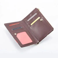 CH Exquisite Compact Portable High-quality Wallet With A High-end Feel Light Luxury Women's Cartoon Pattern Printed Wallet