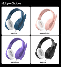 3.5mm Wired Over-Ear Headphones with Mic, Noise Cancelling, Stereo Bass, Soft Earmuffs for Gaming PC/PS4/PS5/XBOX/Laptop/Phone/T