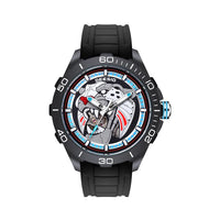 Deesio Men's Automatic Mechanical Watch Carbon Fiber Case Luminous Display Water Resistant Fashion Sport Watch Gift for Men