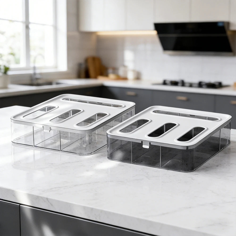 Food Storage Bag Crate Box Combustible Sac for Kitchen Organization And Home Use