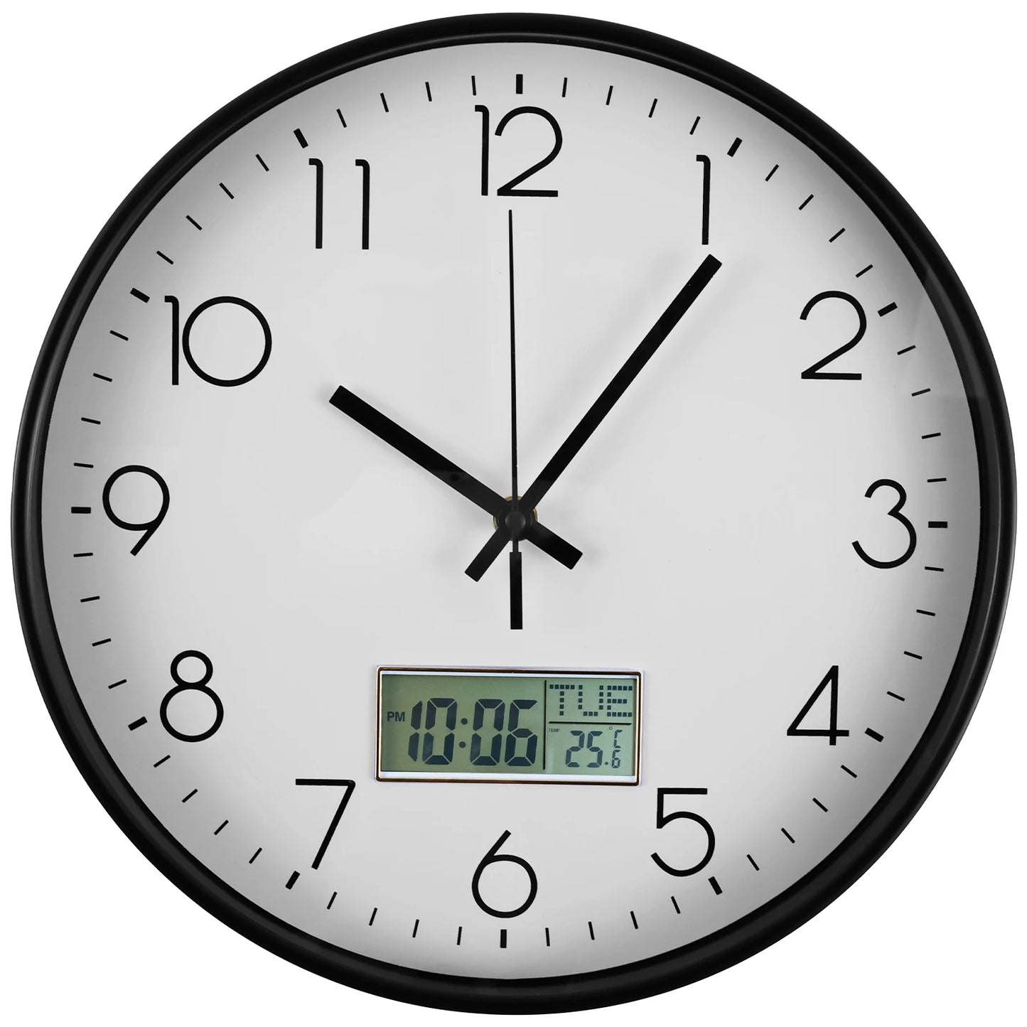 Modern Minimalist Wall Clock Silent Sweep Movement Nordic Style Living Room Bedroom Office Decor Large Round Quiet Timepiece