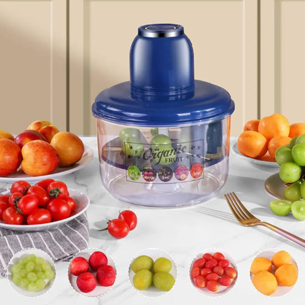 New Automatic Fruit Peeler Machine,Electric Vegetable Peeler Tool for Grapes Tomato Garlic, Rechargeable USB Peeling Device,