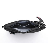 Zipper Rfid Wallet Mini Coin Purse Women Men's Nylon Short Wallet Retro Key Card Holder Small Money Bag Trend Youth Mini Handbag