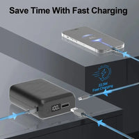 30000mAh Rechargeable 12V 3A Power Pack Suitable For Heating Vests Power Banks Backup Batteries And Air Conditioning Workwear